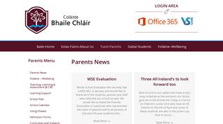 
                            5. Parents - Claregalway college - Coláiste Bhaile Chláir