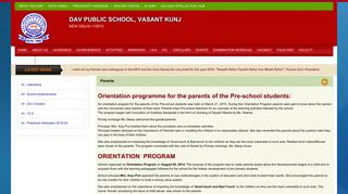 
                            4. Parents - DAV Public School, Vasant Kunj