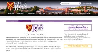 
                            11. Parents | Father Ryan High School
