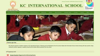 
                            3. Parents Login | KC International School