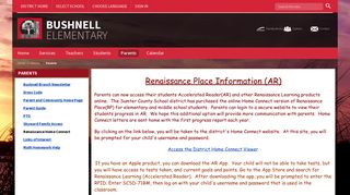 
                            11. Parents / Renaissance Home Connect - Sumter District Schools