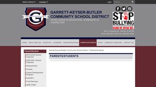 
                            7. Parents/Students - Garrett-Keyser-Butler Community ...