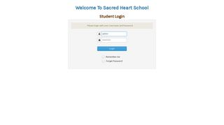 
                            1. parents/students login - Sacred Heart School