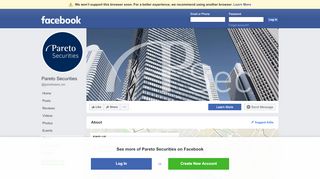 
                            8. Pareto Securities - About | Facebook
