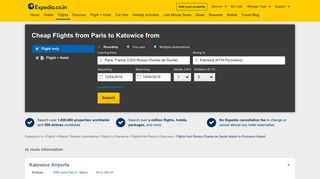 
                            12. Paris to Katowice Flights: Book Flights from CDG to KTW | Expedia