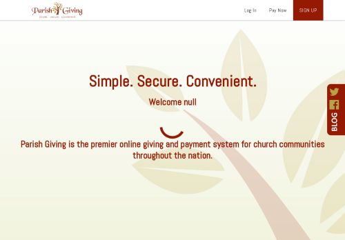 
                            12. Parish Giving Inc - Electronic Giving