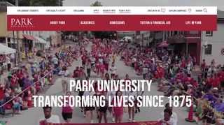 
                            1. Park University: Welcome