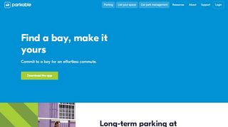 
                            3. Parkable Subscription Parking