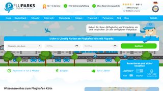 
                            10. Parken Flughafen Köln vergleichen und günstig Reservieren