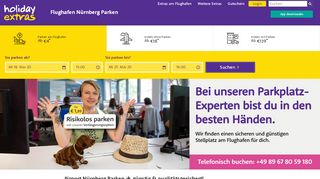 
                            11. Parken Flughafen Nürnberg: Ab 7 Euro pro Tag | Holiday Extras