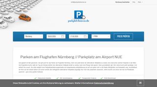 
                            10. Parken Flughafen Nürnberg // parkplatzboerse.de