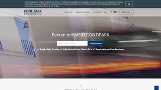 
                            2. Parken mit Mein Contipark - Das Kundenportal von Contipark