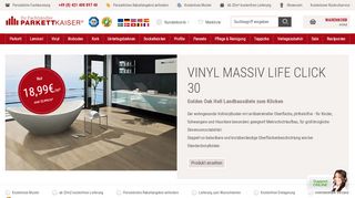 
                            3. Parkett, Laminat, Vinyl, Designboden u.v.m. bei Ihrem Fachhändler ...