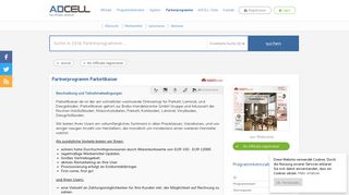 
                            11. Parkettkaiser Partnerprogramm bei ADCELL - Hier anmelden!