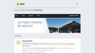 
                            9. Parking - Aena Club Cliente