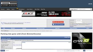 
                            13. Parking lots gone wild (from Bimmerforums) - ClubLexus - Lexus ...