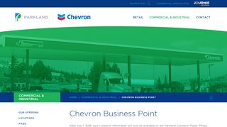 
                            10. Parkland Fuel | Chevron :: Chevron Business Point