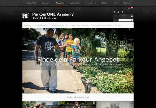 
                            2. ParkourONE Academy | –