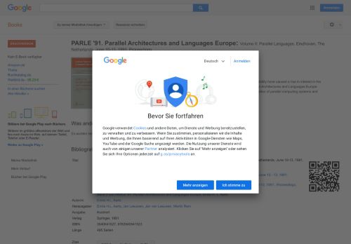 
                            12. PARLE '91. Parallel Architectures and Languages Europe: Volume II: ... - Google Books-Ergebnisseite