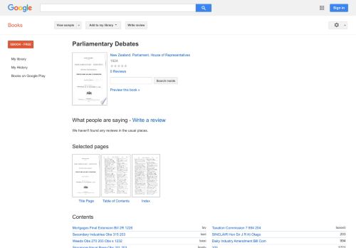 
                            6. Parliamentary Debates