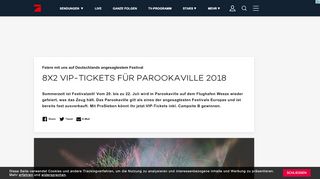 
                            13. Parookaville-Festival 2018: Gewinne hier Tickets! - ProSieben