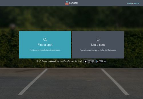 
                            8. ParqEx - The Private Parking Marketplace