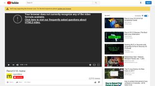 
                            4. Parrot 3.10 - home - YouTube
