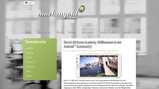 
                            10. Parrot AR.Drone Academy: Willkommen in der Android™ Community ...
