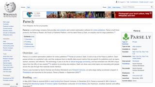 
                            6. Parse.ly - Wikipedia