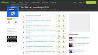 
                            13. Parsha Lab from Aleph Beta Podcast | Free Listening on Podbean App