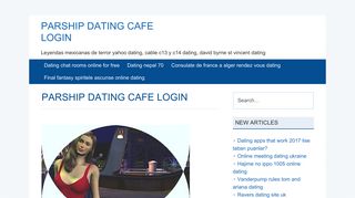 
                            9. parship dating cafe login