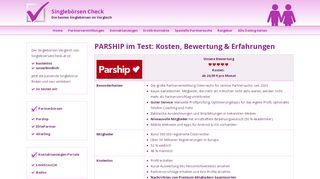 
                            12. PARSHIP im Test (2019) | Kosten €, Bewertung & Erfahrungen