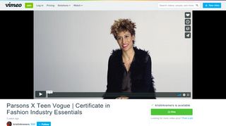 
                            10. Parsons X Teen Vogue | Certificate in Fashion Industry Essentials ...