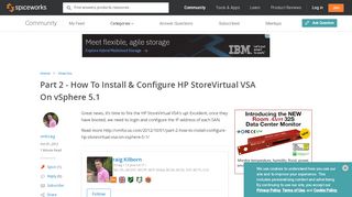
                            8. Part 2 - How To Install & Configure HP StoreVirtual VSA On vSphere ...