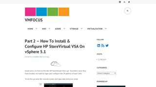 
                            11. Part 2 – How To Install & Configure HP StoreVirtual VSA On ...