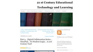 
                            11. Part 3… Digital Collaboration Series… TitanPad… No Student Login ...