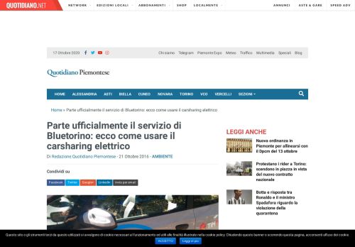 
                            6. Parte ufficialmente il servizio di Bluetorino: ecco come usare il ...