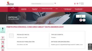 
                            8. Participación en el Concurso Great Taste Awards 2019 | Empresas ...