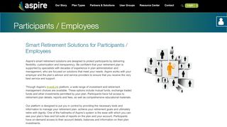 
                            6. Participants / Employees - Aspire Financial Services