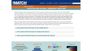 
                            11. Participating in Early Residency Matches - The Match, ...