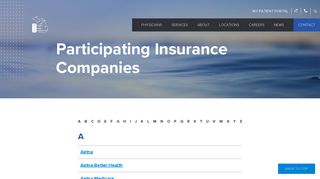 
                            9. Participating Insurance Companies - Michigan Surgery Specialists