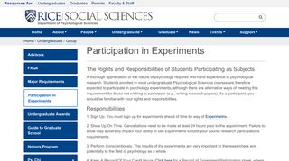 
                            8. Participation in Experiments | Department of Psychological Sciences ...