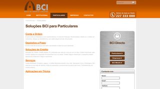 
                            7. Particulares - BCI