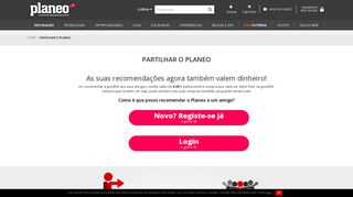 
                            5. Partilhar o Planeo - Planeo Descontos em Restaurantes, Lazer, Spa ...