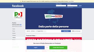 
                            8. Partito Democratico - Videos | Facebook