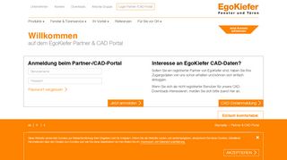 
                            13. Partner & CAD-Portal - EgoKiefer AG