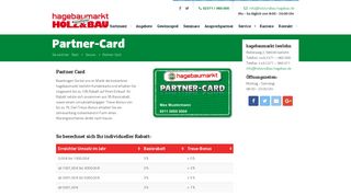 
                            6. Partner-Card | Hagebaumarkt Iserlohn