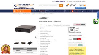 
                            10. Partner Cash Drawer Cash Drawer Price in India : Buy Online ...