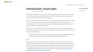 
                            2. Partner Center overview for Azure CSP | Microsoft Docs