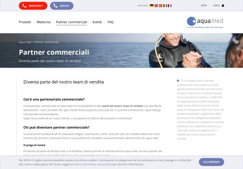 
                            8. Partner commerciali | aqua med